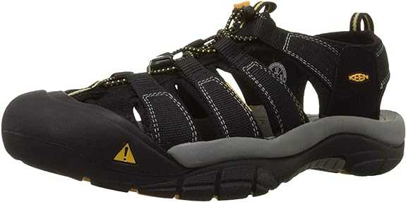 Keen Mens Newport Black Sandal